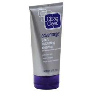 Clean & Clear Advantage 3-in-1 Exfoliating Cleanser 5 oz