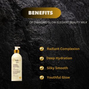 Diamond Glow Elegant Beauty Milk 16.8 oz