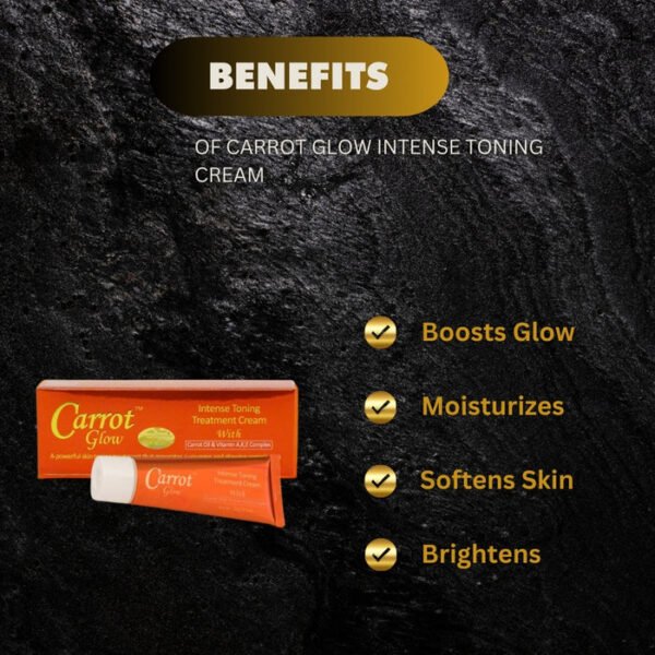 Carrot Glow Intense Toning Cream 1.7 oz