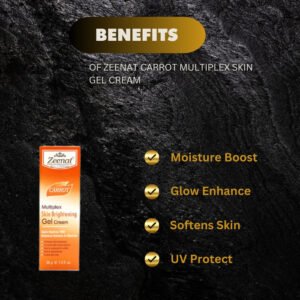 Zeenat Carrot Multiplex Skin Gel Cream 30 g