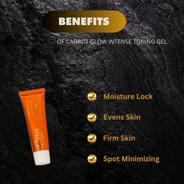 Carrot Glow Intense Toning Gel 1 oz