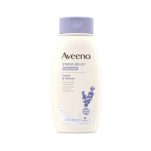 Aveeno Stress Relief B/Wash Lavender Scented 18 oz #17756