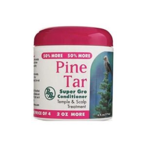 Bronner Brothers Pine Tar Super Gro Hair and Scalp Bonus 2 oz