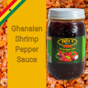 Julie's Special Shito 16 oz | Ghanaian Shrimp Pepper Sauce