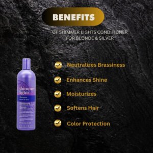 Shimmer Lights Conditioner for Blonde & Silver 16oz