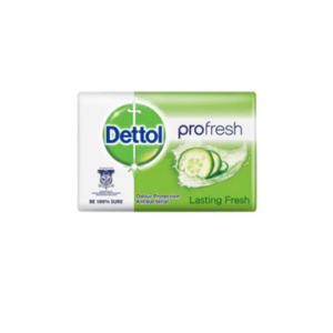 Dettol Antiseptic Soap Profresh Lasting Fresh 105g Pack Of 6