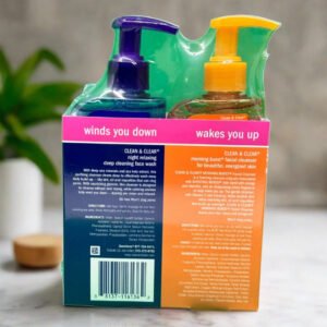 Clean & Clear Johnson Day/Night Cleanser 2 Pack 480ml