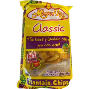 Mister Ho plantain chips 3 oz