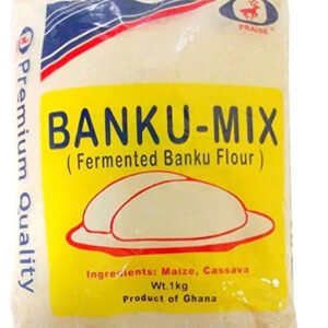 Praise African Fermented Banku Mix Cassava and Maize 1 kg