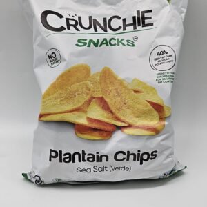 Crunchie Plantain Chips - Sea salt 128g