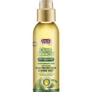 African Pride - Olive Miracle Heat Protection & Shine Mist 4oz