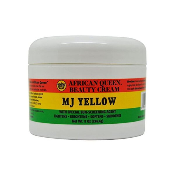 African Queen Beauty Cream MJ Yellow 226g