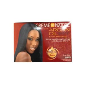 Creme of Nature Argan Oil No Lye Relaxer Kit Super