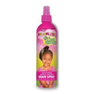 African Pride Dream Kids Olive Miracle Soothing Moisturizing Braid Spray 12 Oz