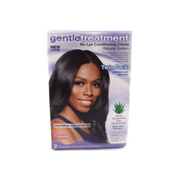 Gentle No-Lye Conditioning Creme Relaxer Kit Twin Pack Regular