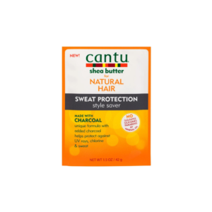 Cantu Shea Butter For Natural Hair Charcoal Sweat Protection Style Saver Packet 1.5oz each