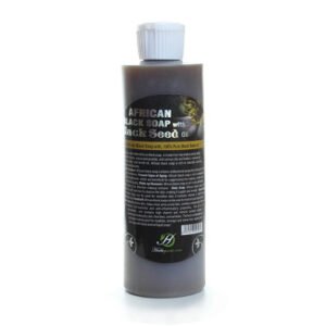 BLACK SEED OIL LIQUID BLACK SOAP: 8 OZ (M-S109)