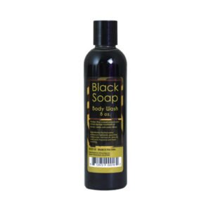 LIQUID BLACK SOAP/BODY WASH - 8 OZ. (M-S110)