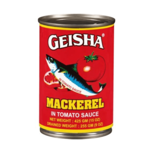 Geisha Mackerel In Tomato Sauce 15 oz