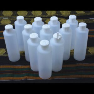 8 OZ. PLASTIC BOTTLES - SET OF 12 (O-213)