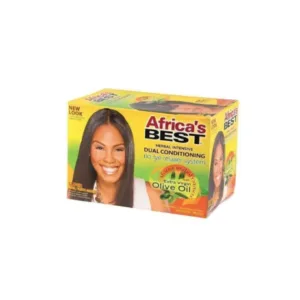 Africa's Best Olive Oil No-lye Relaxer Kit Super