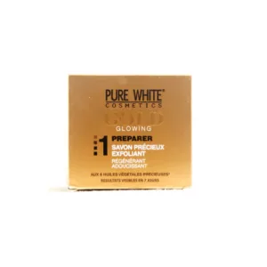 Pure White Cosmetics Gold Glowing Soap (Prepare) #1 150g