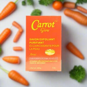 Carrot Glow Exfoliating Purifying Soap With Carrot Oil 7 oz