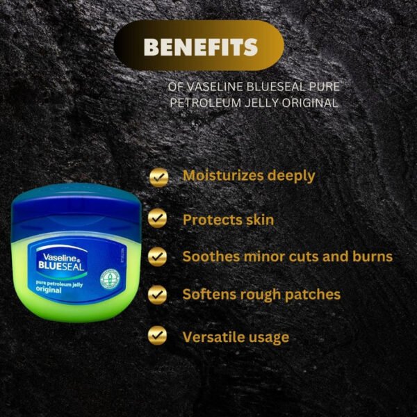 Vaseline Blueseal Pure Petroleum Jelly Original 250ml