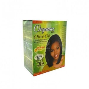 Africa's Best Organic Olive Oil Conditioning Relaxer System Twin Pack Super