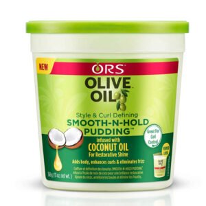 ORS Olive oil smooth-n-hold pudding 13oz  16oz