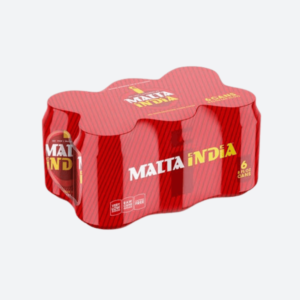 Malta India Malt Beverage 8oz - Pack of 6